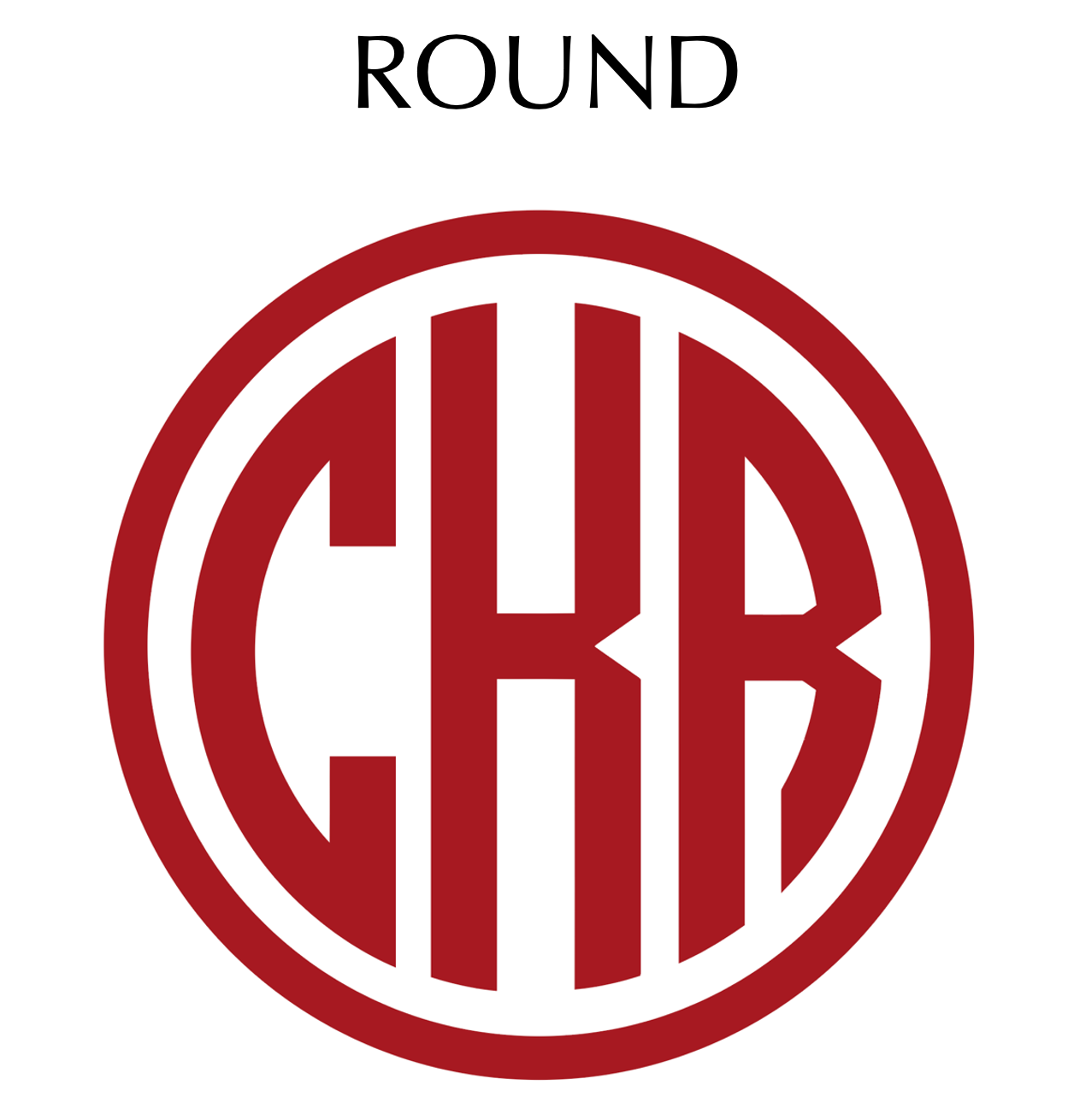 Monogramed Baby Bibs