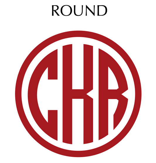 Monogramed Baby Bibs