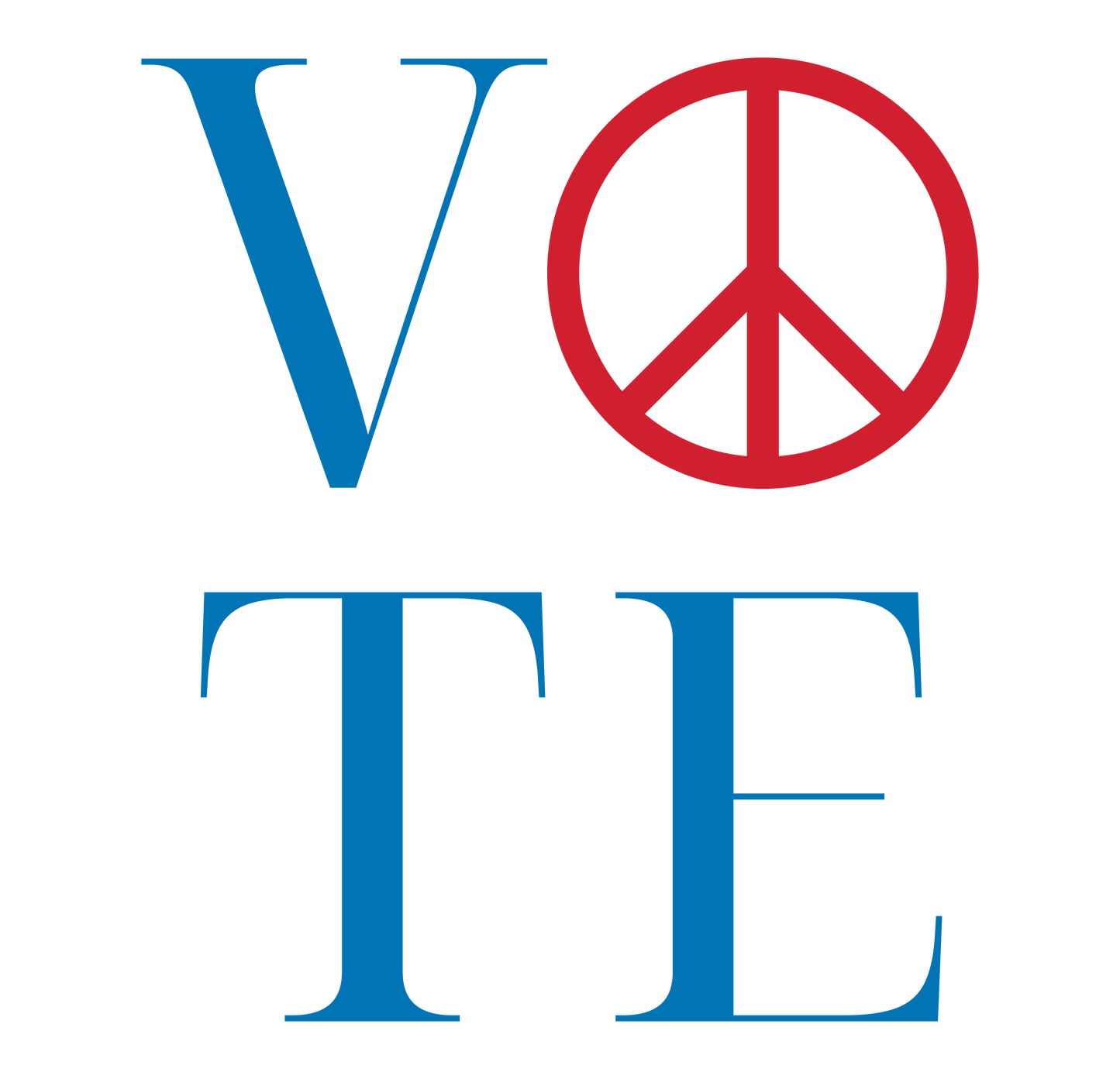 Vote - Peace Symbol