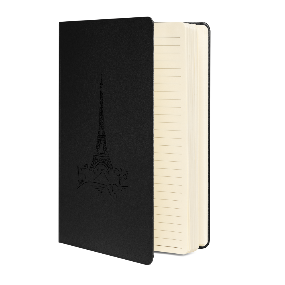 Eiffel Tower Hardcover bound notebook