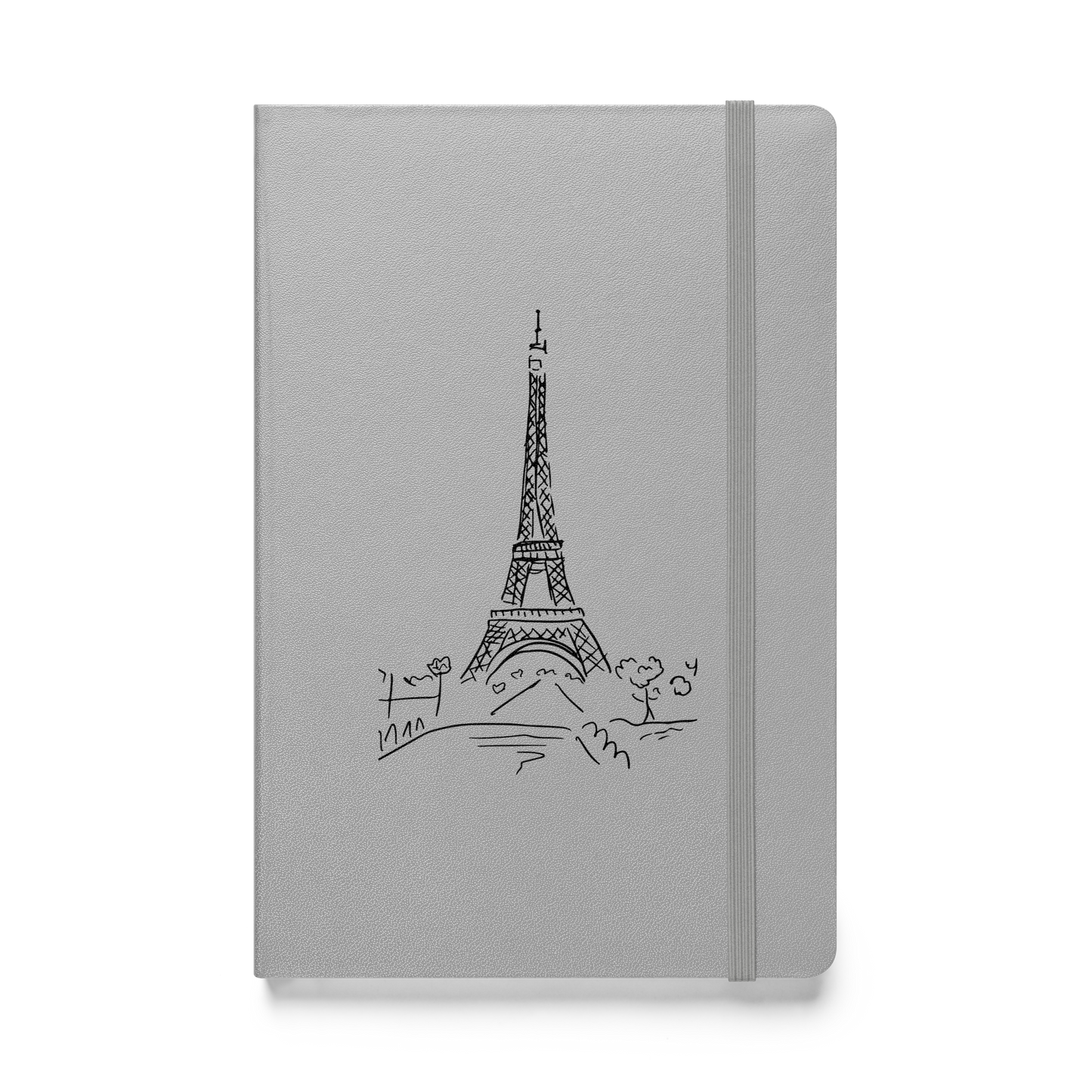 Eiffel Tower Hardcover bound notebook