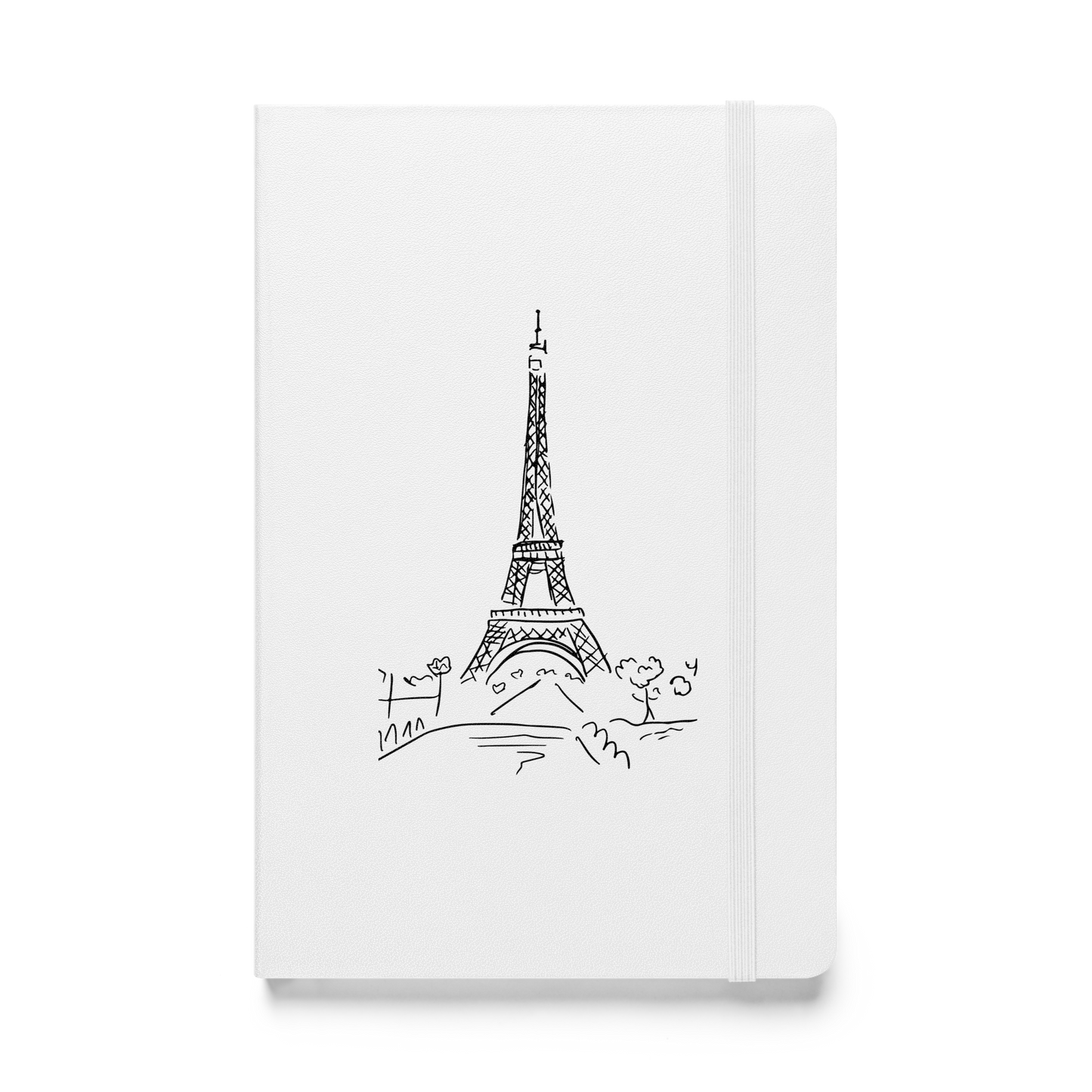 Eiffel Tower Hardcover bound notebook