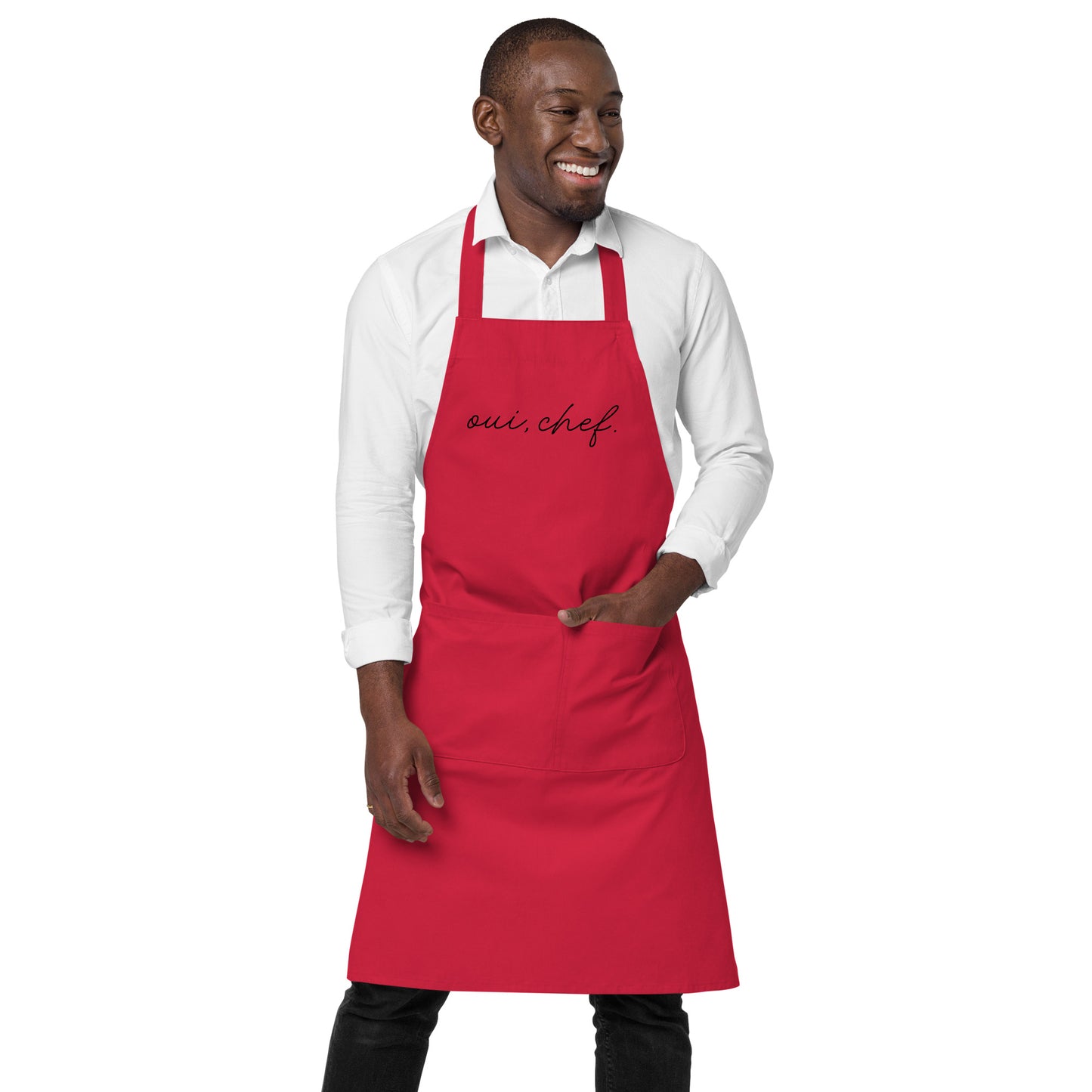 Oui Chef! Organic Cotton Apron