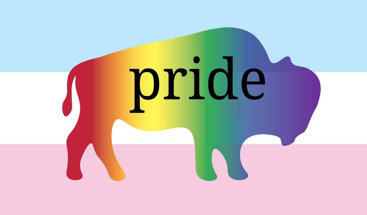 Buffalo Pride on Stripes