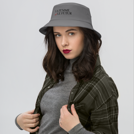 "Women are the Future" Old School Bucket Hat