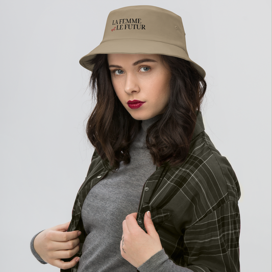 "Women are the Future" Old School Bucket Hat