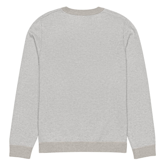 Eiffel Tower Knitted Crew Neck Sweater