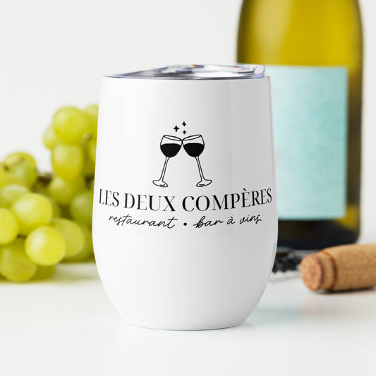 "The Two Friends" Wine Tumbler
